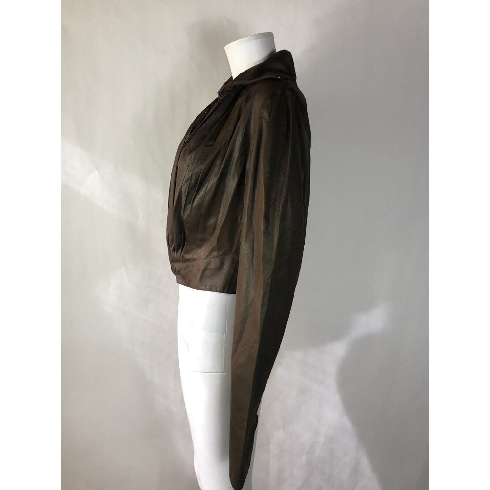 Rare Vtg Jean Paul Gaultier Brown Jacket M - Picture 5 of 7